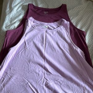 Old navy tank top. Never worn. Size medium. Maroon,lavender , and white